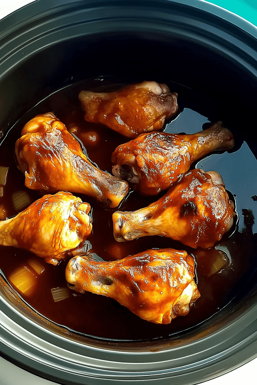 Easy 4-Ingredient Crockpot Chicken Drumsticks for Busy Weeknights